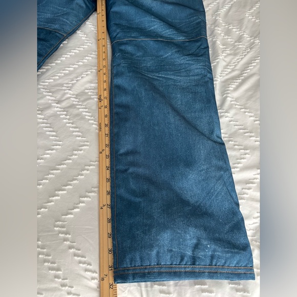 NEW WITH TAGS ARTiC QUEEN MENS DENIM SNOWBOARD/SKI BIB PANTS SUSPENDERS SZ XXL - Picture 13 of 16